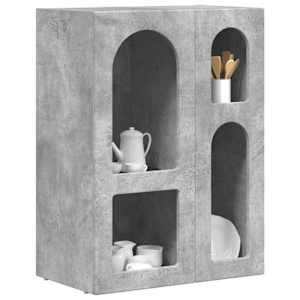 Servírovací skříň ELST Betonově šedá 59 x 35 x 80.5 cm - obrázek 3