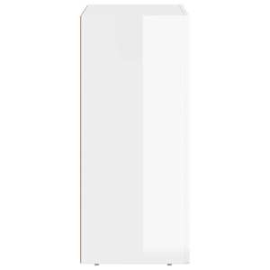 Servírovací skříň ELST Vysoce lesklá bílá 59 x 35 x 80.5 cm - obrázek 7