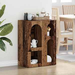 Strani šal Star les 59 x 35 x 80.5 cm Konstruiran les