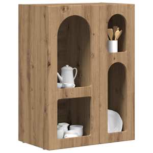 Servírovací skříň ELST Artisanový dub 59 x 35 x 80.5 cm - obrázek 3