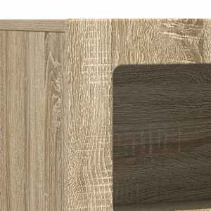 Servírovací skříň ELST Sonoma dub 80.5 x 35 x 59 cm - obrázek 9