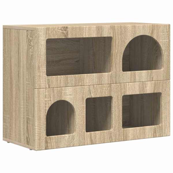vidaXL K&otilde;ide ELST Sonoma tamm 80.5 x 35 x 59 cm Tehispuit