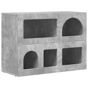 Servírovací skříň ELST Betonově šedá 80.5 x 35 x 59 cm - obrázek 2