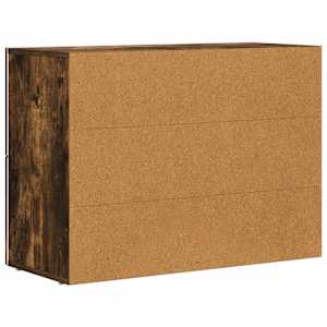 Servírovací skříň ELST Kouřový dub 80.5 x 35 x 59 cm - obrázek 8