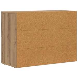 Servírovací skříň ELST Artisanový dub 80.5 x 35 x 59 cm - obrázek 8