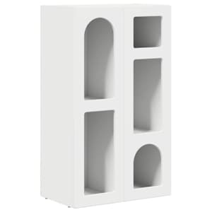Servírovací skříň ELST Bílá 59 x 35 x 100,5 cm kompozitní dřevo - obrázek 2