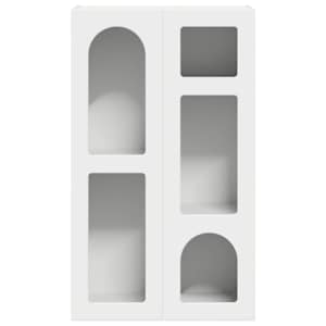 Servírovací skříň ELST Bílá 59 x 35 x 100,5 cm kompozitní dřevo - obrázek 6