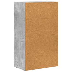 Servírovací skříň ELST Betonově šedá 59 x 35 x 100,5 cm - obrázek 8