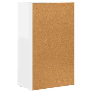 Servírovací skříň ELST Vysoce lesklá bílá 59 x 35 x 100,5 cm - obrázek 8