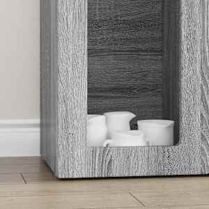 Servírovací skříň ELST Šedá Sonoma 59 x 35 x 100,5 cm - obrázek 5