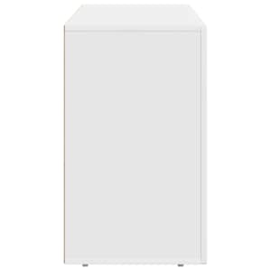 Servírovací skříň ELST Bílá 100 x 35 x 59 cm kompozitní dřevo - obrázek 7