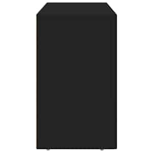 Servírovací skříň ELST Černá 100 x 35 x 59 cm kompozitní dřevo - obrázek 7