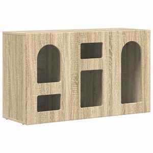 Servírovací skříň ELST Sonoma dub 100 x 35 x 59 cm - obrázek 2