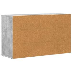 Servírovací skříň ELST Betonově šedá 100 x 35 x 59 cm - obrázek 8