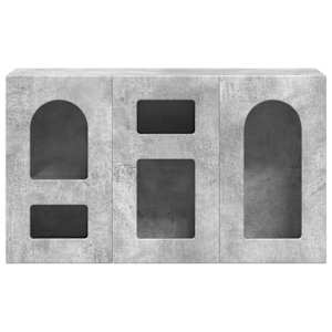 Servírovací skříň ELST Betonově šedá 100 x 35 x 59 cm - obrázek 6
