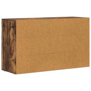 Servírovací skříň ELST Kouřový dub 100 x 35 x 59 cm - obrázek 7