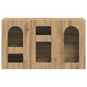 Servírovací skříň ELST Artisanový dub 100 x 35 x 59 cm - obrázek 6