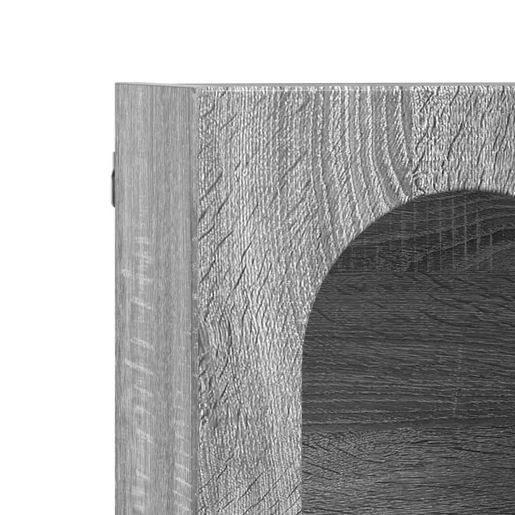 Henkarikaappi Harmaa Sonoma 59 x 20 x 100 cm Tekninen puu - Image 8