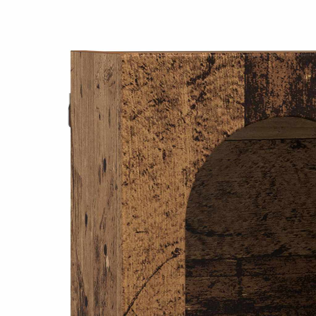 Henkarikaappi hyllyllä Vanha puu 59 x 20 x 100 cm Tekninen puu - Image 8