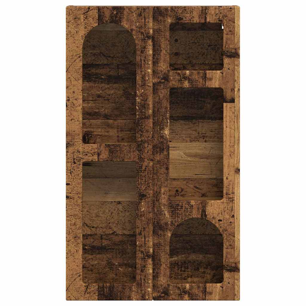 Henkarikaappi hyllyllä Vanha puu 59 x 20 x 100 cm Tekninen puu - Image 5