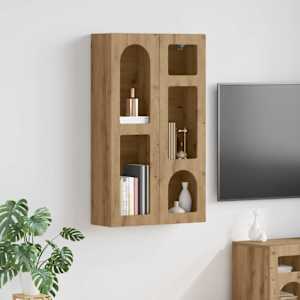 Závěsná skříňka s policí ELST Dub artisan 59 x 20 x 100 cm - obrázek 1