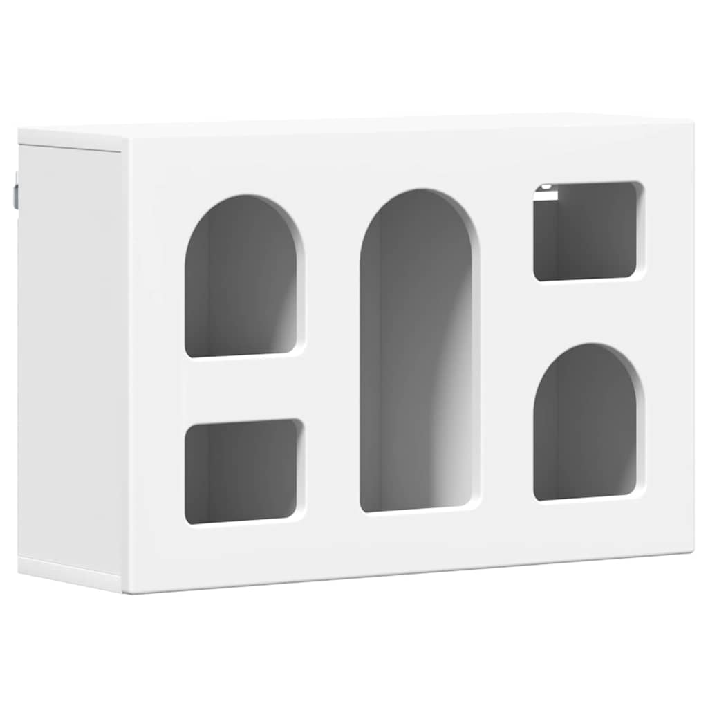 Thumbnail - vidaXL Hängeschrank mit Regal Weiß 60 x 20 x 40 cm Holzwerkstoff