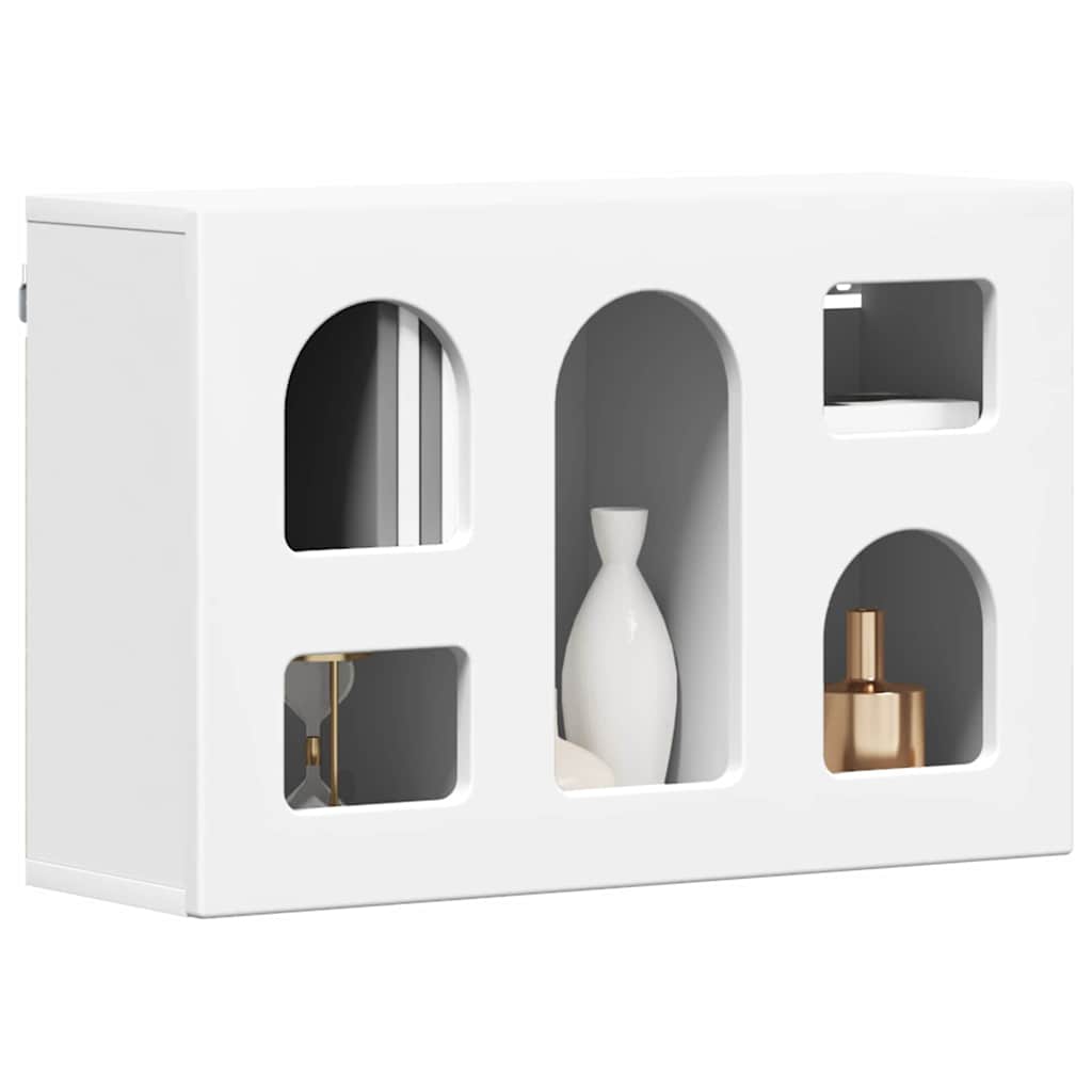 Thumbnail - vidaXL Hängeschrank mit Regal Weiß 60 x 20 x 40 cm Holzwerkstoff