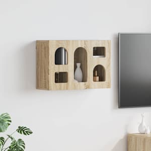 Závěsná skříňka s policí ELST Dub sonoma 60 x 20 x 40 cm - obrázek 1