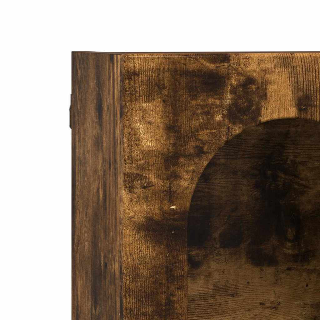 Henkarikaappi hyllyllä Savupähkinä 60 x 20 x 40 cm Tekninen puu - Image 9