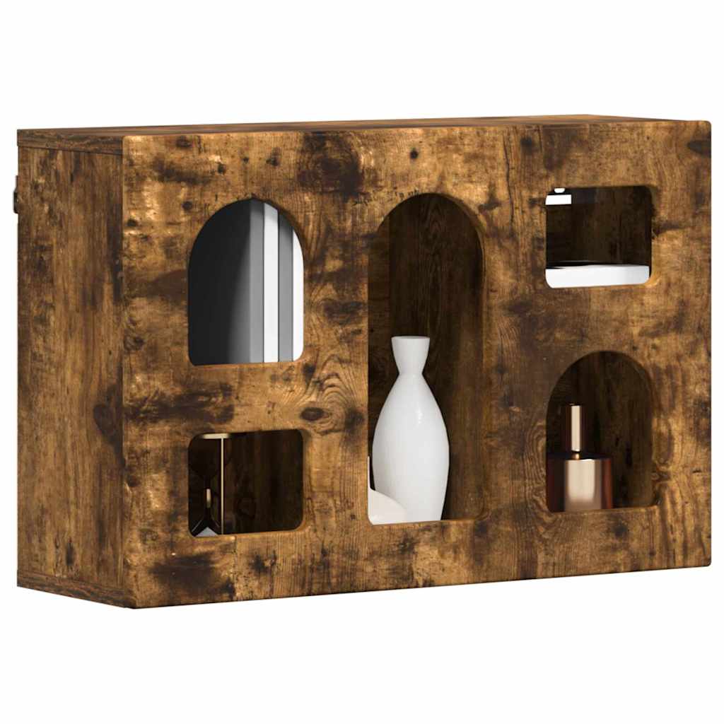 Thumbnail - vidaXL Hängeschrank Geräucherte Eiche 60 x 20 x 40 cm Holzwerkstoff