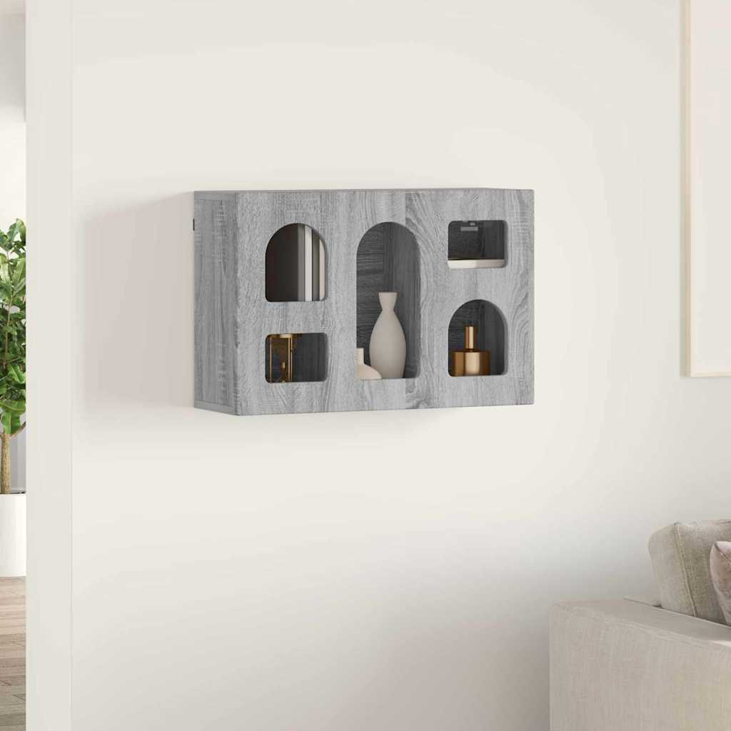 Henkarikaappi Harmaa Sonoma 60 x 20 x 40 cm Tekninen puu - Image 4