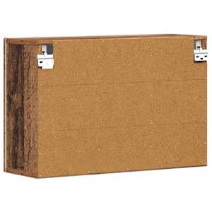 Závěsná skříňka s policí ELST Staré dřevo 60 x 20 x 40 cm - obrázek 8