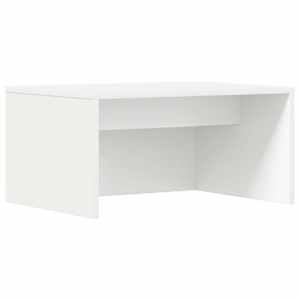 vidaXL Seinale kinnitatud laud Valge Tehispuit 60 x 45 x 30 cm