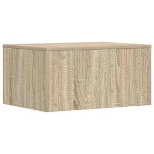 Nástěnný stolek Sonoma dub 60 x 45 x 30 cm kompozitní dřevo - obrázek 7
