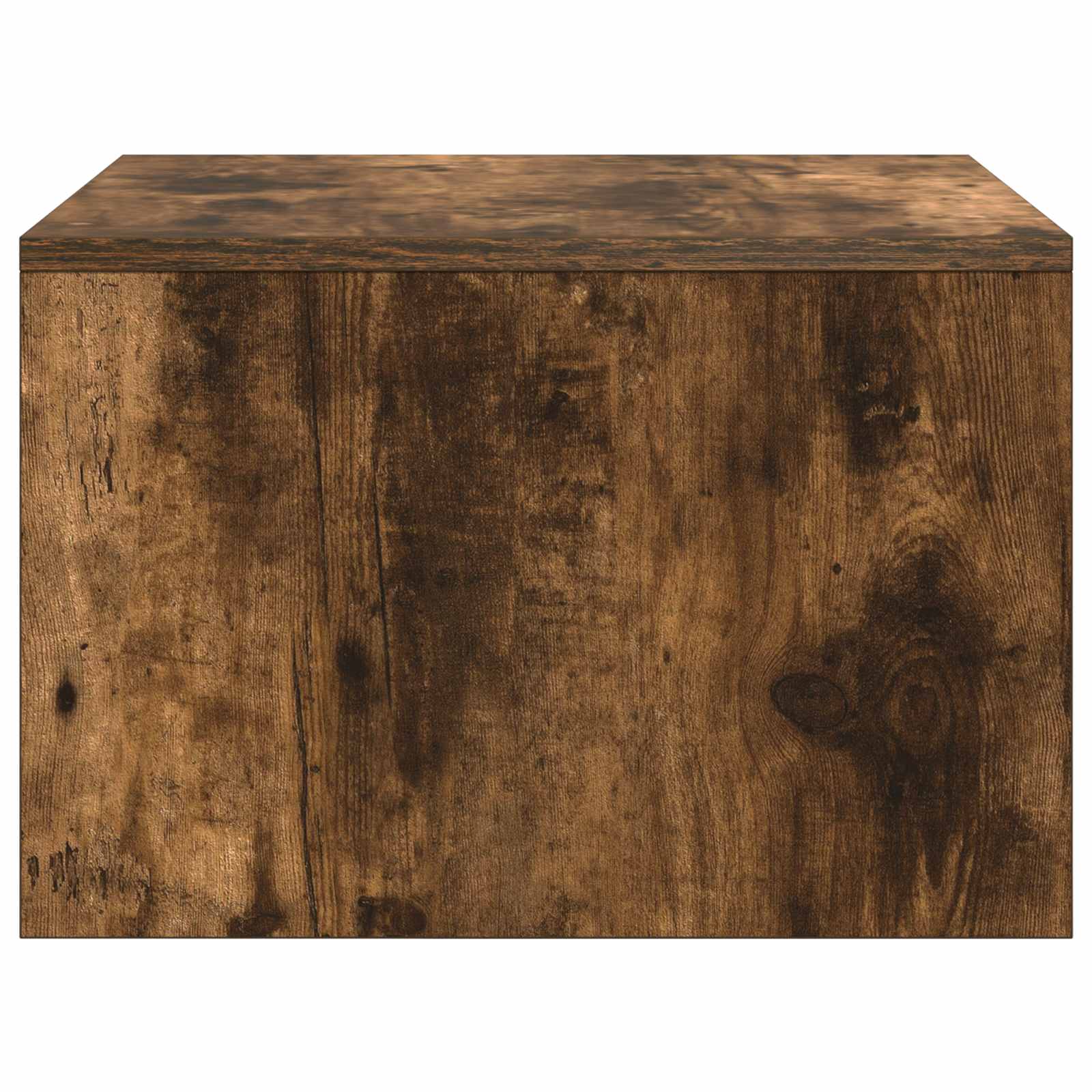 Aan de muur bevestigd bureau Gerookt eiken 60 x 45 x 30 cm - Afbeelding 6