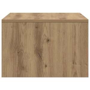 Nástěnný stolek Artisanový dub kompozitní dřevo 60 x 45 x 30 cm - obrázek 6
