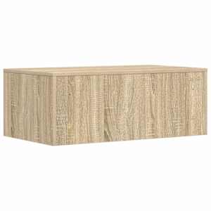 Nástěnný stolek Sonoma dub 80 x 45 x 30 cm kompozitní dřevo - obrázek 7