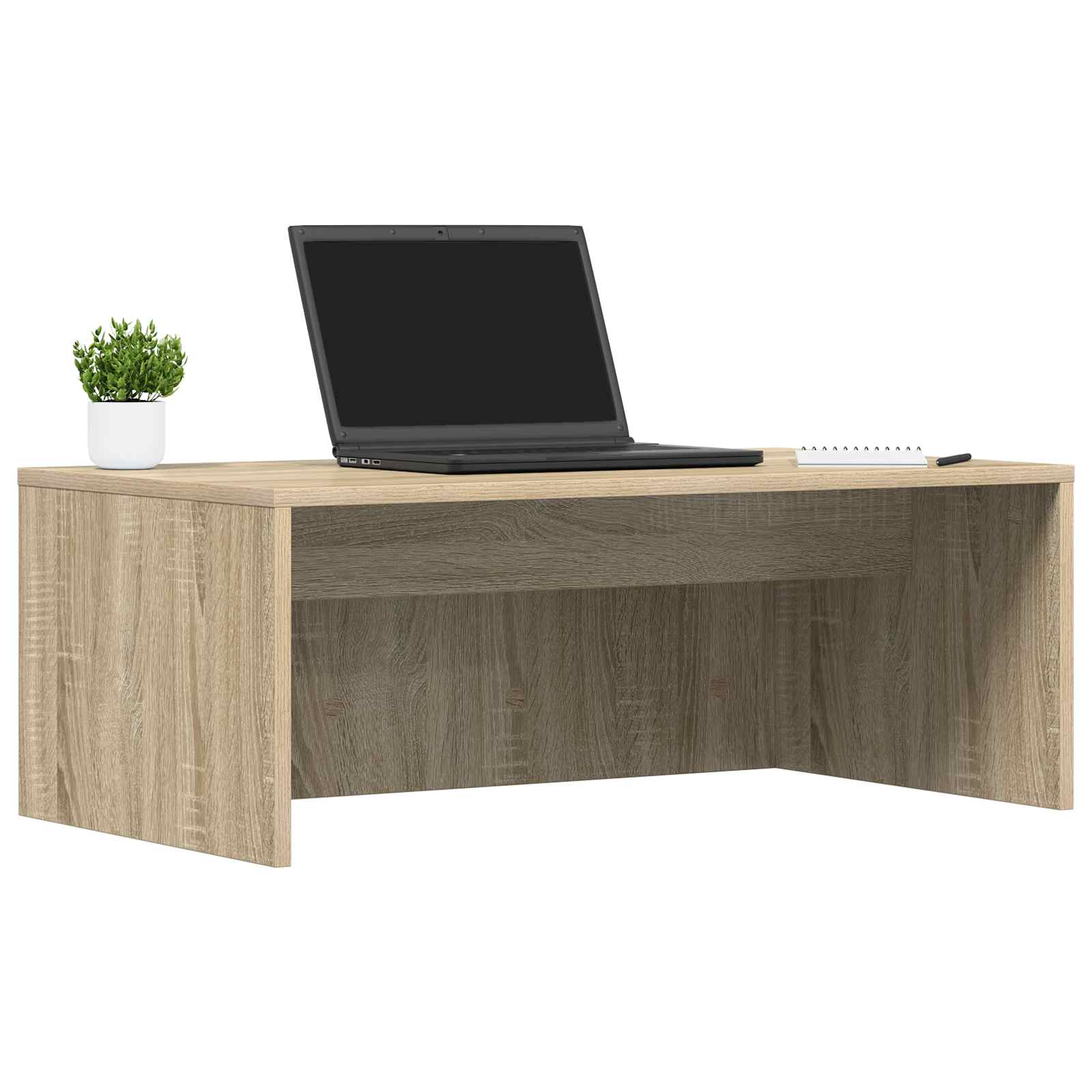 vidaXL wandbureau Sonoma Eiken 80 x 45 x 30 cm