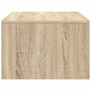 Nástěnný stolek Sonoma dub 80 x 45 x 30 cm kompozitní dřevo - obrázek 6