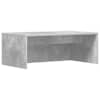 vidaXL Seinale kinnitatud laud Betoonhall Tehispuit 80 x 45 x 30 cm