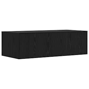 Nástěnný stolek Černý dub 100 x 45 x 30 cm kompozitní dřevo - obrázek 7