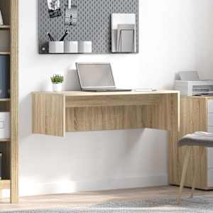 Nástěnný stolek Sonoma dub 100 x 45 x 30 cm kompozitní dřevo - obrázek 1