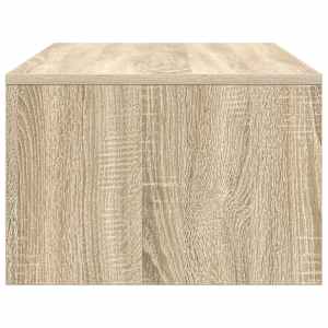 Nástěnný stolek Sonoma dub 100 x 45 x 30 cm kompozitní dřevo - obrázek 6