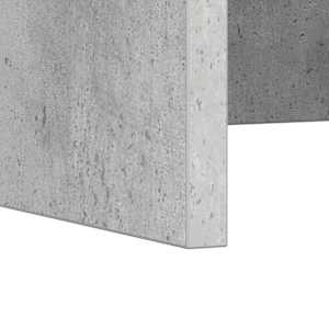 Nástěnný stolek Betonově šedá 100 x 45 x 30 cm kompozitní dřevo - obrázek 9