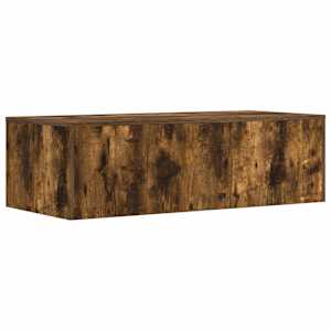 Nástěnný stolek Kouřový dub 100 x 45 x 30 cm kompozitní dřevo - obrázek 7