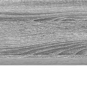 Nástěnný stolek Šedá Sonoma 100 x 45 x 30 cm kompozitní dřevo - obrázek 8