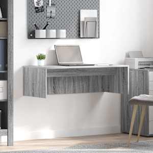 Stenska miza Siva Sonoma 100 x 45 x 30 cm Konstruiran les