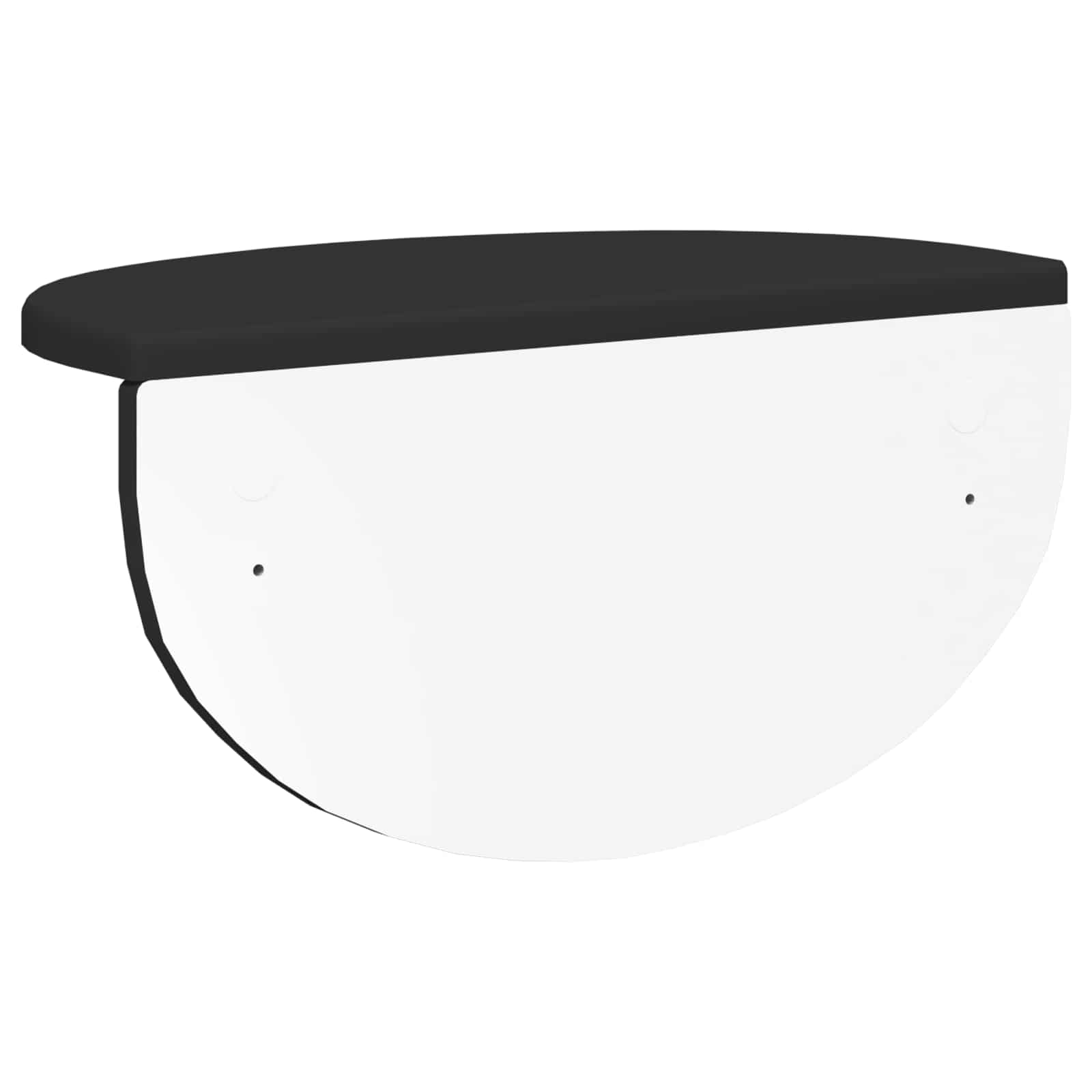 Seinähylly Musta 38 x 19 x 19 cm Tekninen puu - Image 7