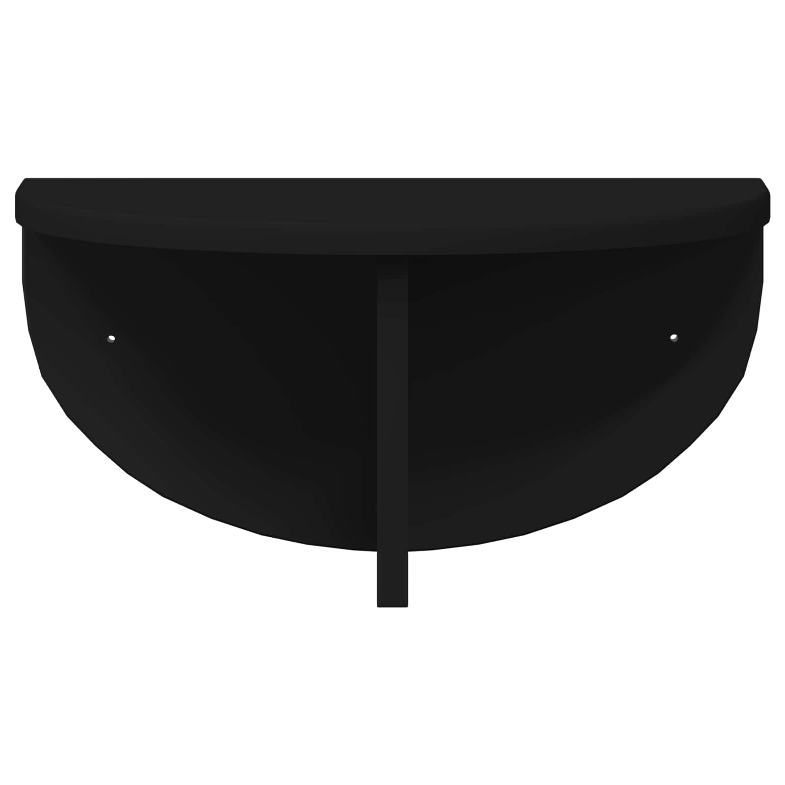 Seinähylly Musta 38 x 19 x 19 cm Tekninen puu - Image 5