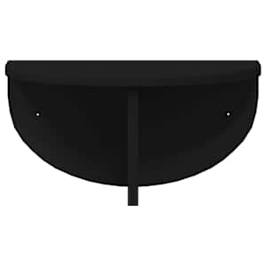 Nástěnná polička 2 pcs Černá 38 x 19 x 19 cm kompozitní dřevo - obrázek 6